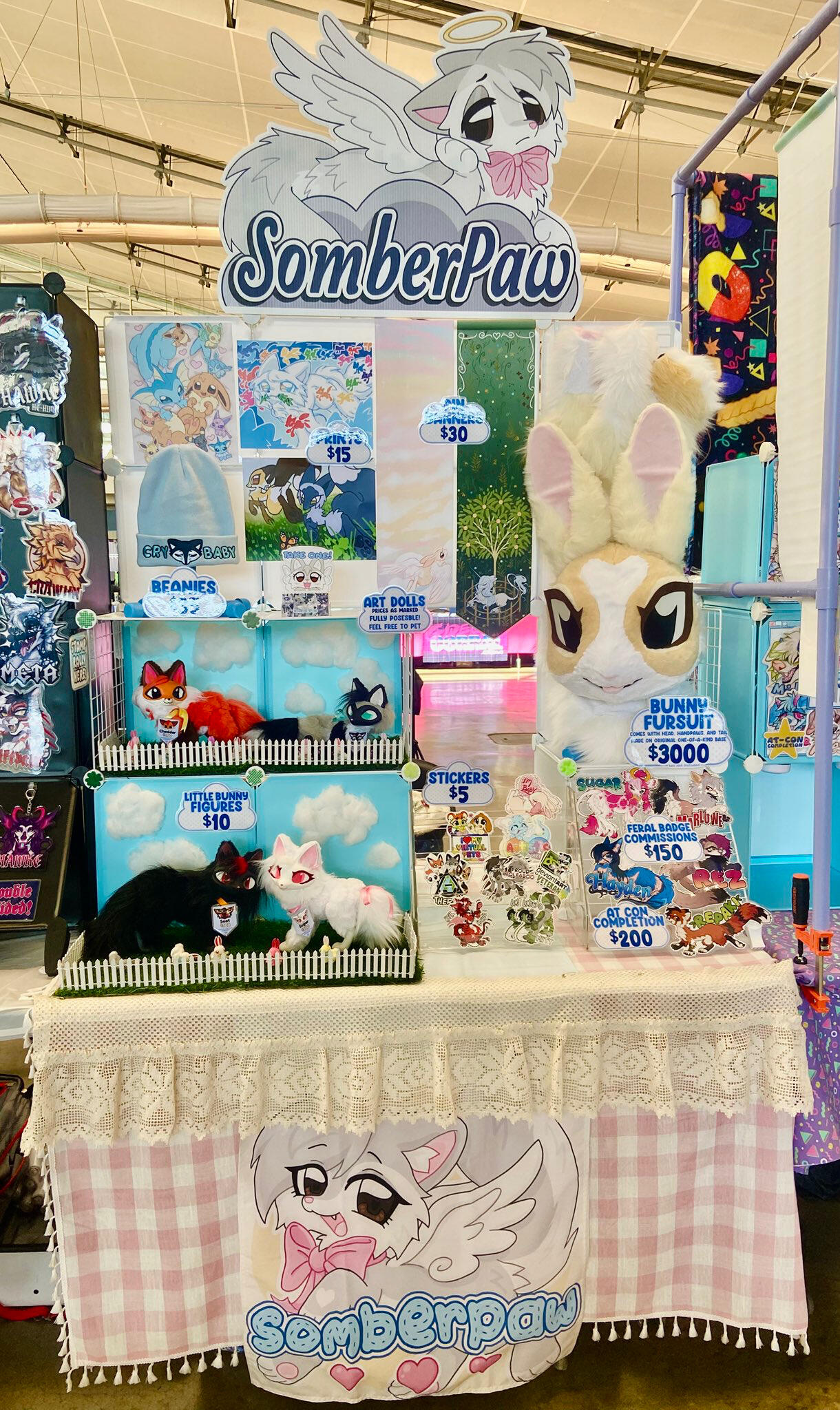 Anthrocon 2026 Dealer’s Den (half table)